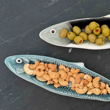 Load image into Gallery viewer, Hand-Painted Sardine Plate
