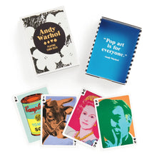 Load image into Gallery viewer, Warhol Pop Art Playing Card Deck