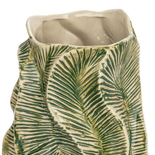 Load image into Gallery viewer, Textured Stoneware Organic Shaped Vase