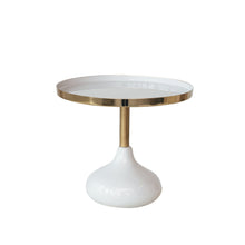 Load image into Gallery viewer, Enameled Metal Pedestal