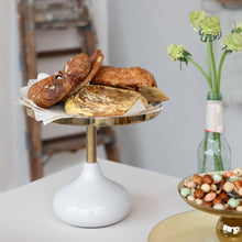 Load image into Gallery viewer, Enameled Metal Pedestal