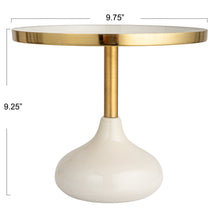 Load image into Gallery viewer, Enameled Metal Pedestal