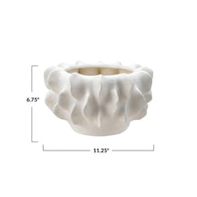 Load image into Gallery viewer, Stoneware Sculptural Planter