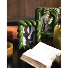 Load image into Gallery viewer, Picture Frame - Green Resin Ribbed
