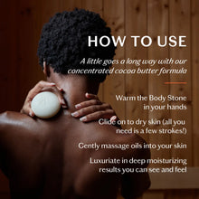 Load image into Gallery viewer, Kate McLeod Daily Stone - Moisturizing Lotion Bar with Rose, Frankincense & Neroli