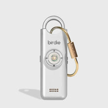 Load image into Gallery viewer, Birdie 3.0 Personal Safety Alarm Keychain - Metallic Silver