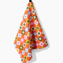 Load image into Gallery viewer, Geometry Tea Towel - Spring Check