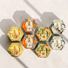Load image into Gallery viewer, Baudelaire Soaps - Goats Milk Honey Hex Box