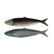 Load image into Gallery viewer, Hand-Painted Sardine Plate