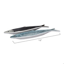Load image into Gallery viewer, Hand-Painted Sardine Plate