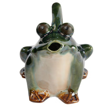 Load image into Gallery viewer, Stoneware Frog Watering Pitcher