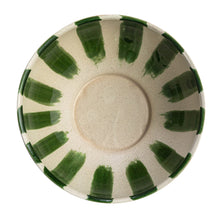 Load image into Gallery viewer, Hand-Painted Stoneware Footed Bowl