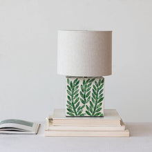 Load image into Gallery viewer, Botanical Block Base Accent Lamp