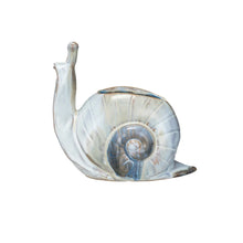 Load image into Gallery viewer, Stoneware Snail Vase/Planter