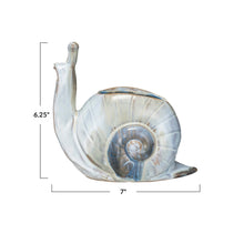 Load image into Gallery viewer, Stoneware Snail Vase/Planter