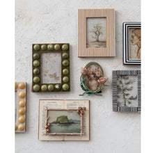 Load image into Gallery viewer, Picture Frame - Handmade Marbled Resin Bobbin