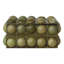 Load image into Gallery viewer, Handmade Marbled Resin Bobbin Box, Green