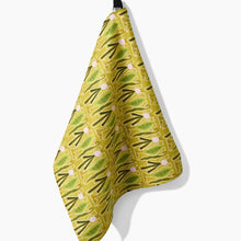 Load image into Gallery viewer, Geometry Tea Towel - Veg on Parade