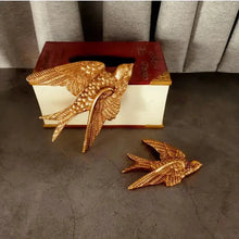 Load image into Gallery viewer, Resin Bird Wall Hanging Decor