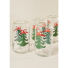 Load image into Gallery viewer, Evergreen Cheer Christmas Tree Soda Can Glass