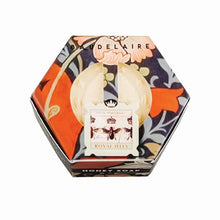 Load image into Gallery viewer, Baudelaire Soaps - Royal Jelly Honey Soap Hex Box
