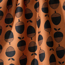 Load image into Gallery viewer, Geometry Tea Towel - Acorn Noir