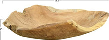 Load image into Gallery viewer, Teak Wood Bowl