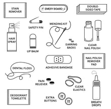 Load image into Gallery viewer, Pinch Provisions Velvet Scarf Minimergency Kit