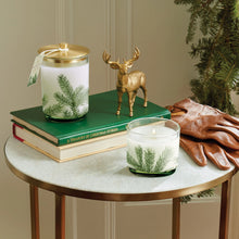 Load image into Gallery viewer, Thymes Frasier Fir Heritage Medium Pine Needle Luminary
