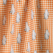 Load image into Gallery viewer, Geometry Tea Towel - Gingham Ghosts
