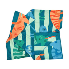 Load image into Gallery viewer, Dock &amp; Bay Kids Quick Dry Beach Towel - Karma Chameleon
