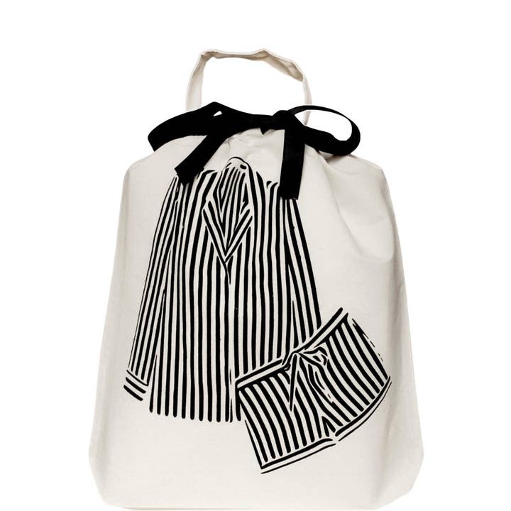 Bag-all Striped Pajamas Travel Bag