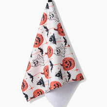 Load image into Gallery viewer, Geometry Tea Towel - Halloween Is Here
