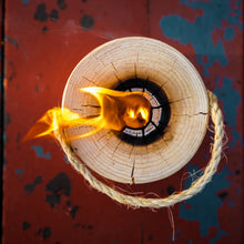 Load image into Gallery viewer, One Log Fire Swedish Torch
