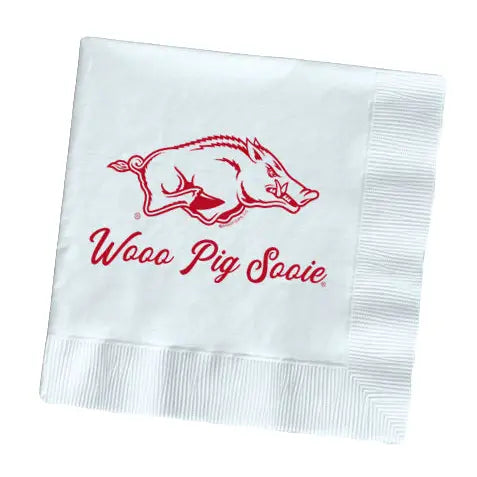 Beverage Napkins - Wooo Pig Sooie