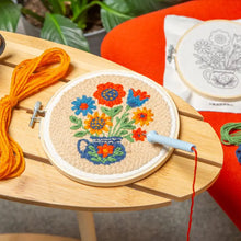 Load image into Gallery viewer, Punch Needle Kit - Flower Bouquet
