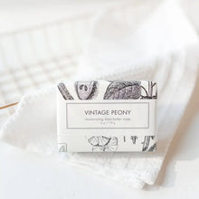 Load image into Gallery viewer, Formula 55 Vintage Peony Shea Butter Soap - Bath Bar
