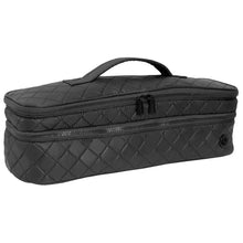 Load image into Gallery viewer, Diamond Quilted Hair Tool Zippered Travel Case

