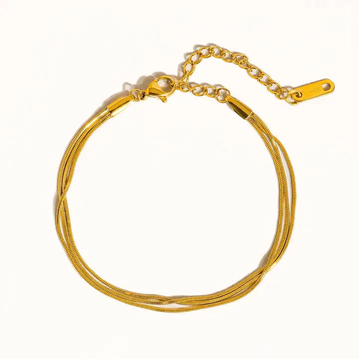 Germaine Classic Thin Chain Bracelet