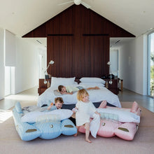 Load image into Gallery viewer, FUNBOY Convertible Kids Sleepover Air Mattress - Blue
