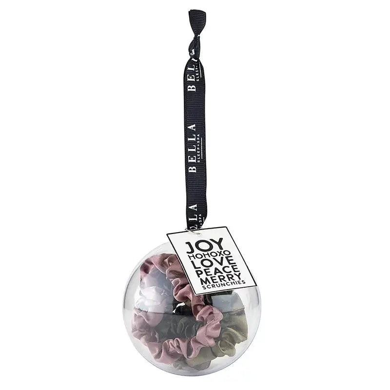 Scrunchie Ornament - Peace on Earth