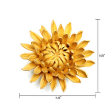 Load image into Gallery viewer, Ceramic Flower - Yellow Mum
