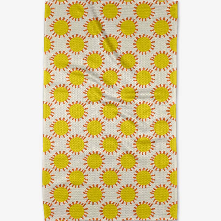 Geometry Tea Towel - Sunny Day