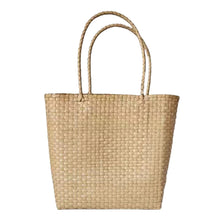 Load image into Gallery viewer, Basket Weave Tote Bag / Shoulder Bag
