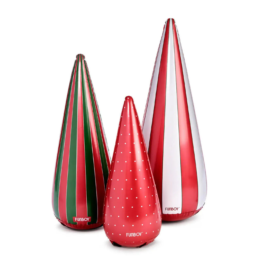 FUNBOY Inflatable Holiday Tree Cones