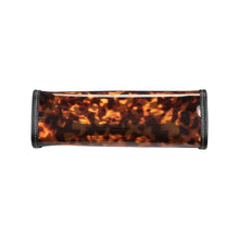 Load image into Gallery viewer, Stephanie Johnson - Miami Clearly Tortoise Medium Zip Cosmetic
