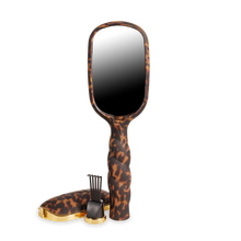 Load image into Gallery viewer, Teleties Detangler Hair Brush For Thick Hair - Tortoise
