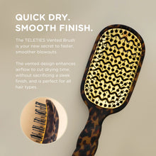 Load image into Gallery viewer, Teleties Vented Hair Brush | Tortoise
