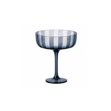 Load image into Gallery viewer, Stripe Coup Glass
