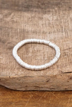 Load image into Gallery viewer, Heishi Disc Boho Beaded Stretchy Bracelet
